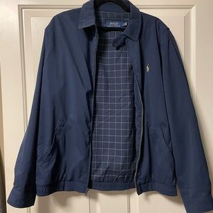 NWOT Polo Ralph Lauren Navy Bi-Swing Windbreaker Men’s